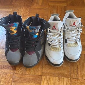 I’m selling: Bordeaux 7’s (2015) and Jordan Cement 4’s (2016)